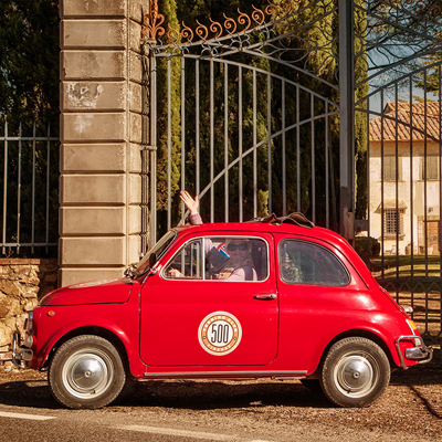 Fiat 500 Classic tour Florence