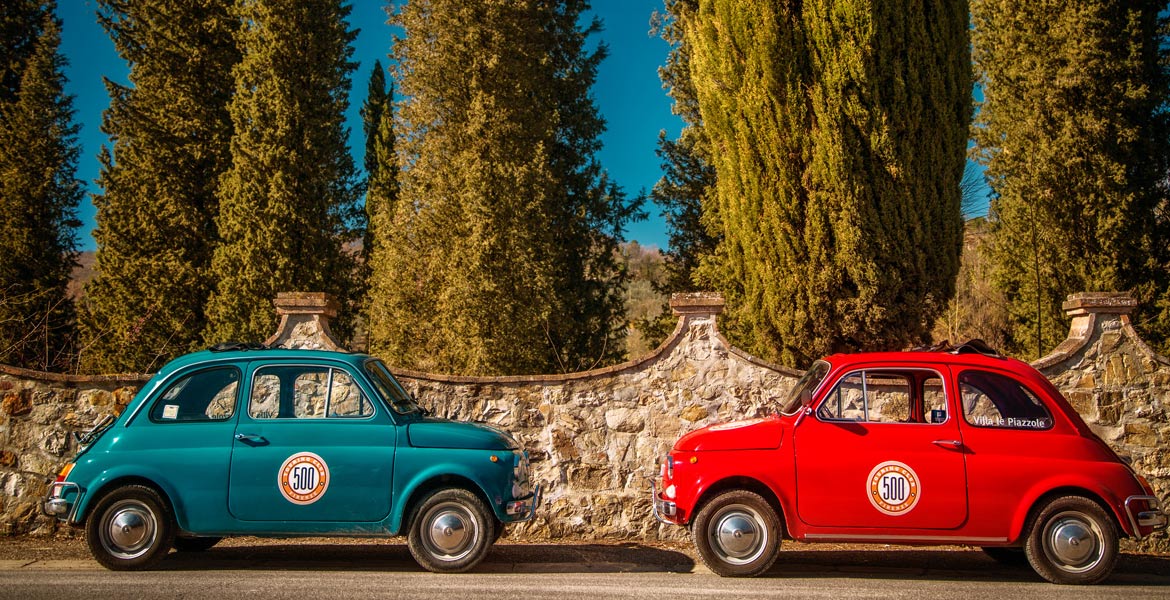 vintage fiat 500 tours firenze